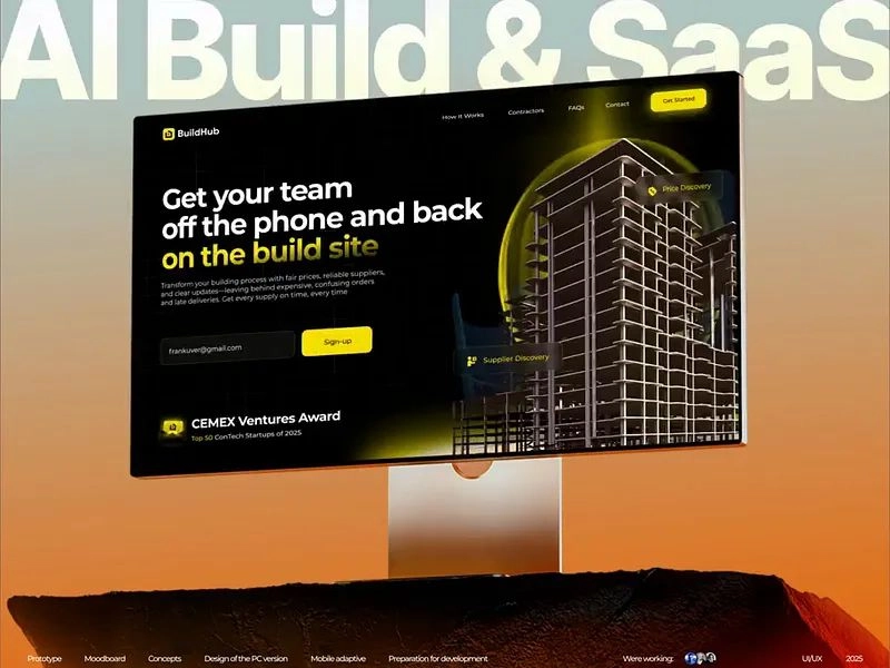 User experience design